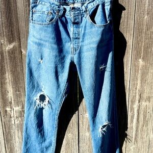 Levi’s 501® Original Fit Women’s Jeans – Time Lapse Light Wash (W30 L30)